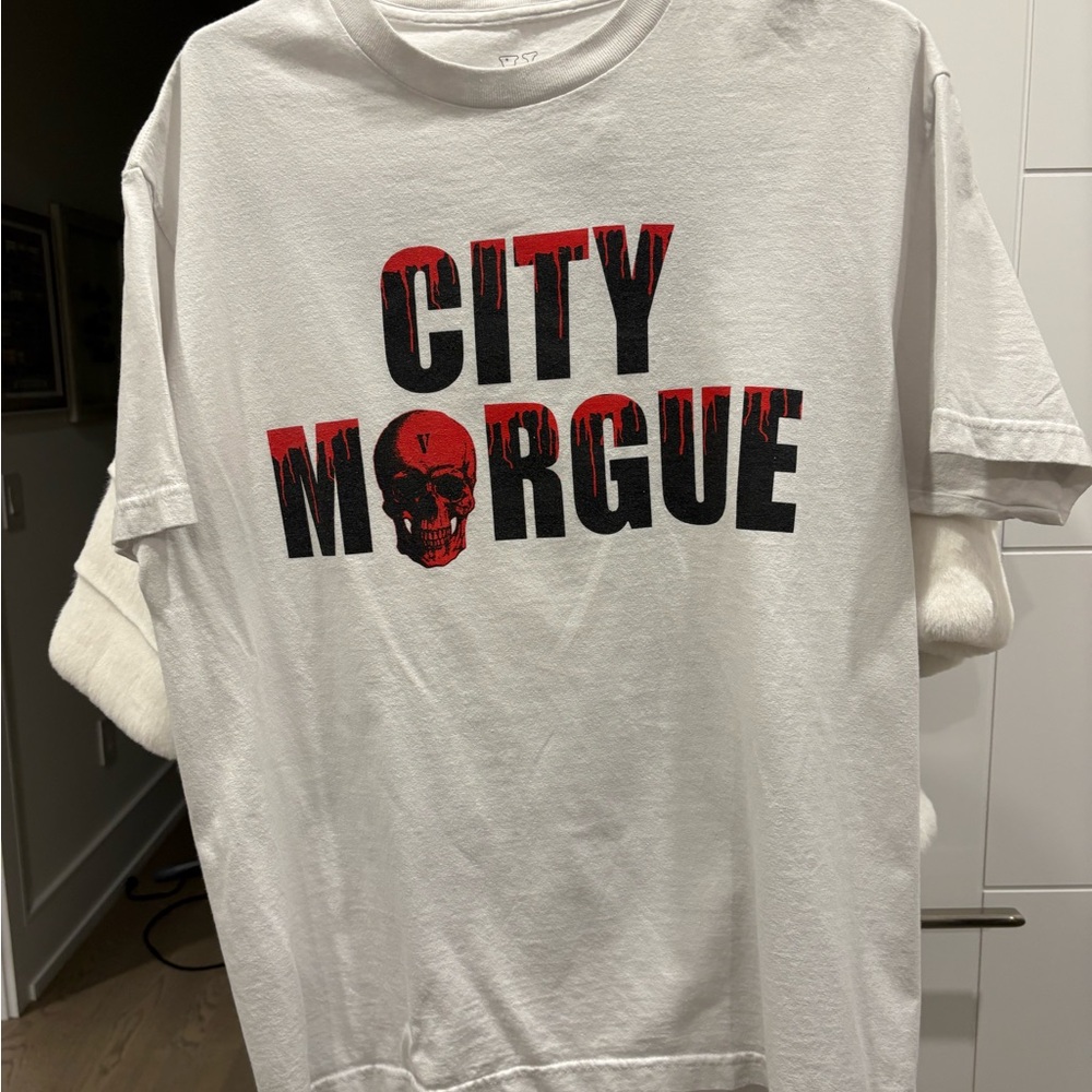 V-Lone X City Morgue White T-Shirt